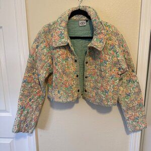 Vintage Women's Oscilatey Quilted Jacket Size Medium **AS IS**